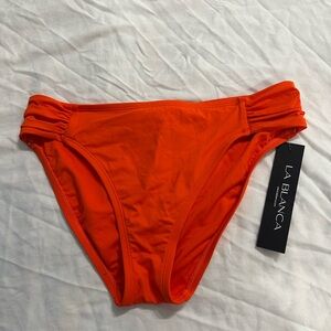 La Blanca Orange Swim Bottom